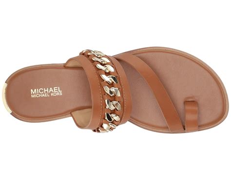 michael kors bergen flat sandal|Michael Kors Bergen Flat Sandals for Women .